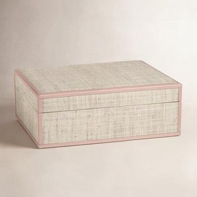 Hadaway Raffia Decorative Box