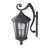 Bentham 1- Light Bronze 19" H Glass Outdoor Wall Lantern with Dusk to Dawn (Bulb Included)-98730577