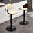 Swivel and  Adjustable Height Bar Stool with Footrest-341806896-340149720