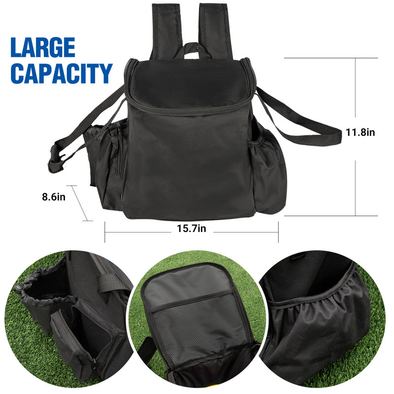 Disc Golf Set With Backpack,Disc Golf Beginner Set,12 Pack Flying Discs