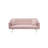 71.7" Modern Pink Teddy Fleece Sofa Bed, Multi-Functional Convertible Sofa Bed with 2 Throw Pillows-1922807401