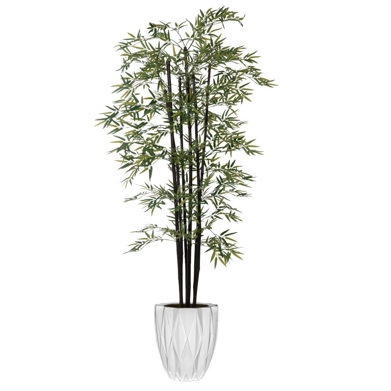 Bambou artificiel en pot 92 po Panama