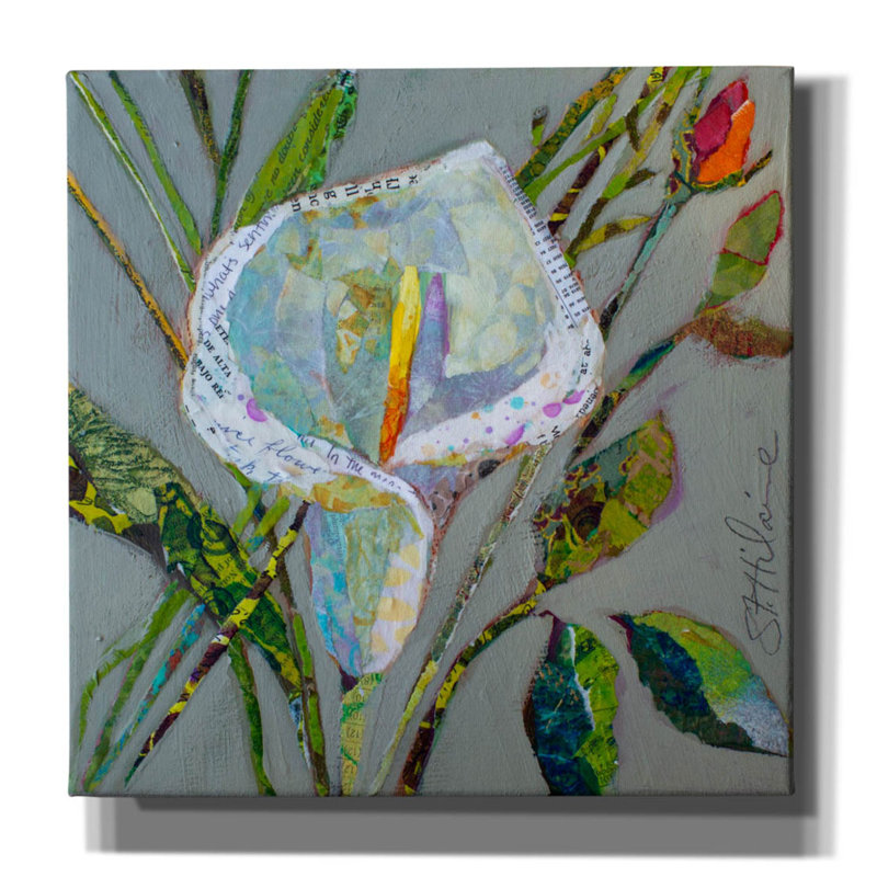 «Burrowes With Love On Canvas» par St. Hilaire Elizabeth, reproduction, H 12 po x l 12 po x P 0,75 po