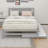 Solid Wood Platform Bed-206897570
