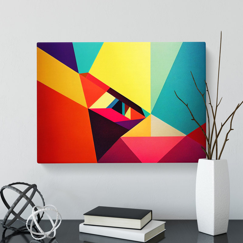 Appealing Modern Abstract - Wrapped Canvas, 35cm H x 50cm W x 3cm D