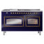 ILVE Nostalgie II Noblesse 60 in Dual Fuel Range 7 Burner, Griddle, Frenchtop-1606748006-1606748021