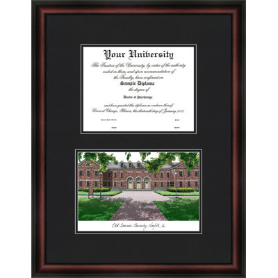 NCAA Old Dominion Monarchs Diplomate Diploma Frame