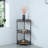 Triangular flower stand removable corner storage