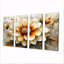 Abstrait orange Dahlia lueur II - art mural Dahlia - toile d'art traditionnelle-8444462-8444459