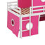 Lit mezzanine double avec glissoire, tente et tour-2016647726