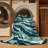 Washable Ocean Spray Hawaiian Area Rug-73074037