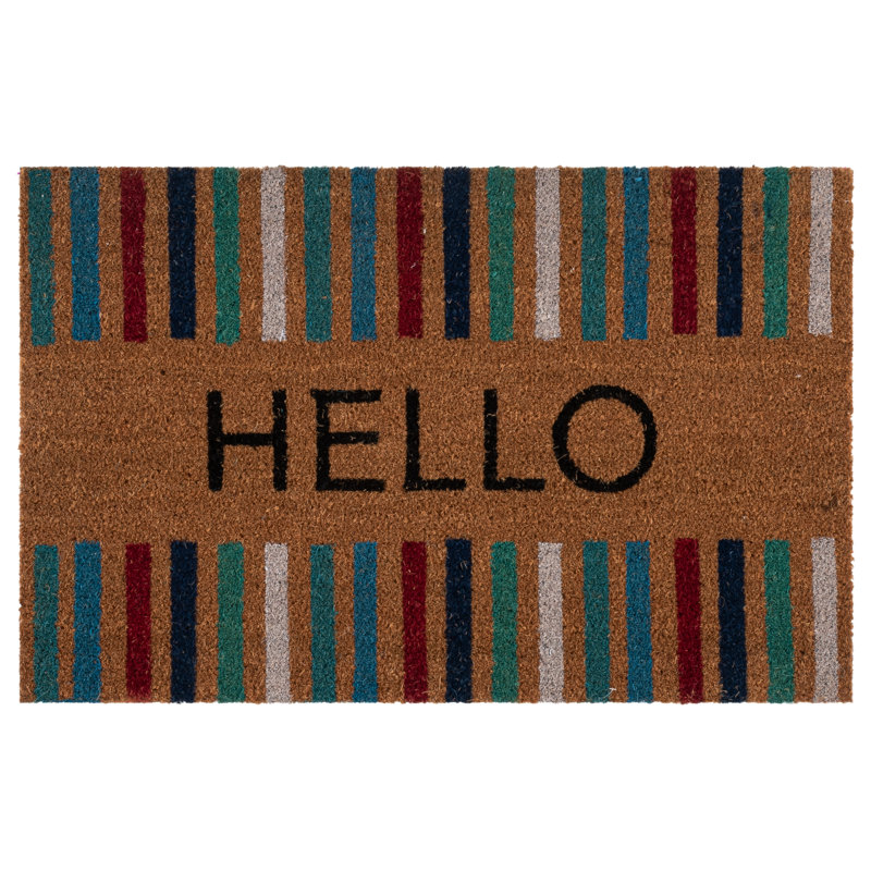 Paillasson intérieur / extérieur Hello