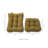 Reversible Microfiber Rocking Chair Cushion Set-1908946445-1908946438