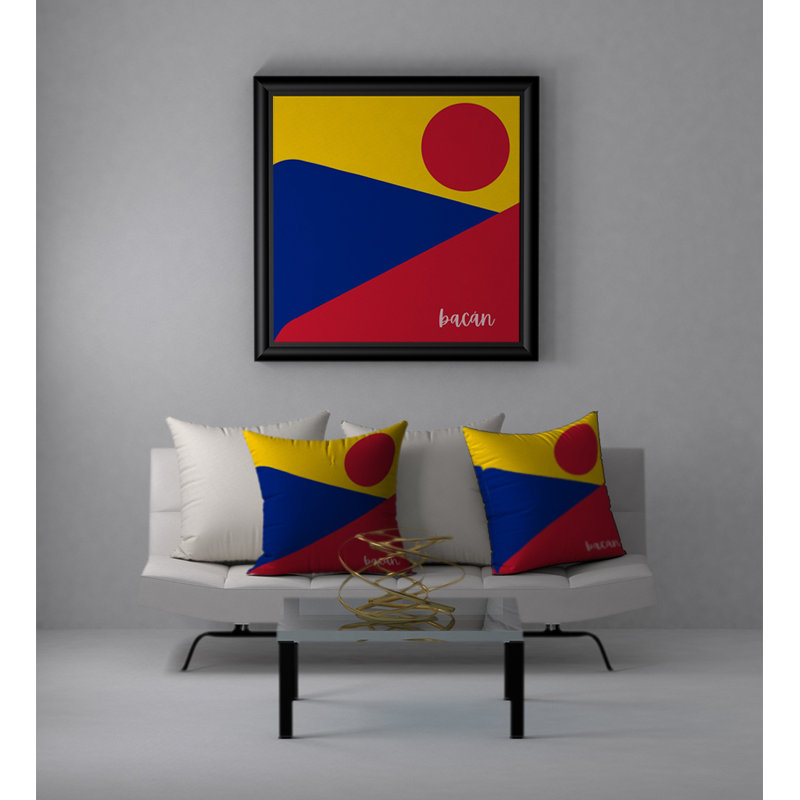 Reversible Pillow Cover, 22" x 22"