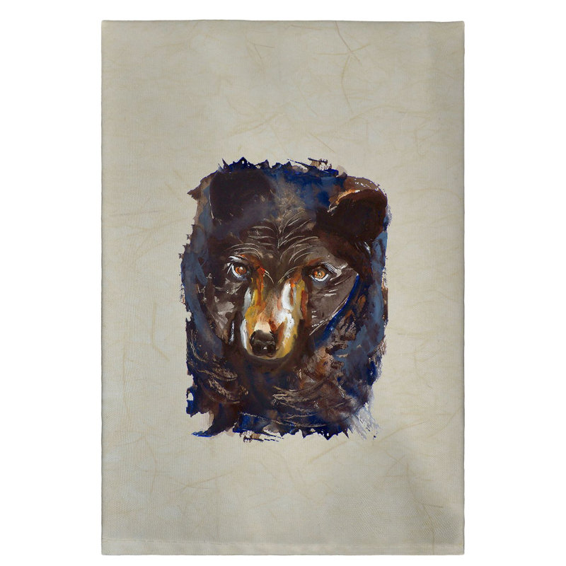 Serviette à main ours Hegg