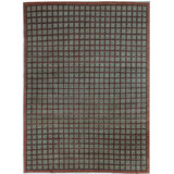 Pakistan Gabeh Hand Woven Wool Geometric Area Rug