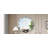 Silver Crush Diamond Round Wall Mirror