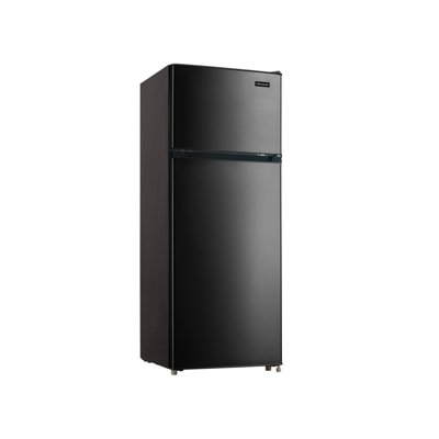 Frigidaire, 7,5 pieds cubes Pi. Réfrigérateur à fixation supérieure, noir