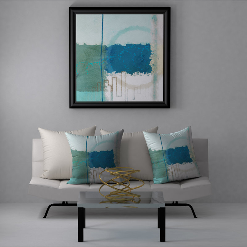 Housse de coussin carrée/insert, 18" x 18"