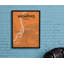 Memphis City Map - Unframed Graphic Art Print on Paper-1727687015-1643067571