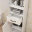 Armoire sur pied à porte étroite