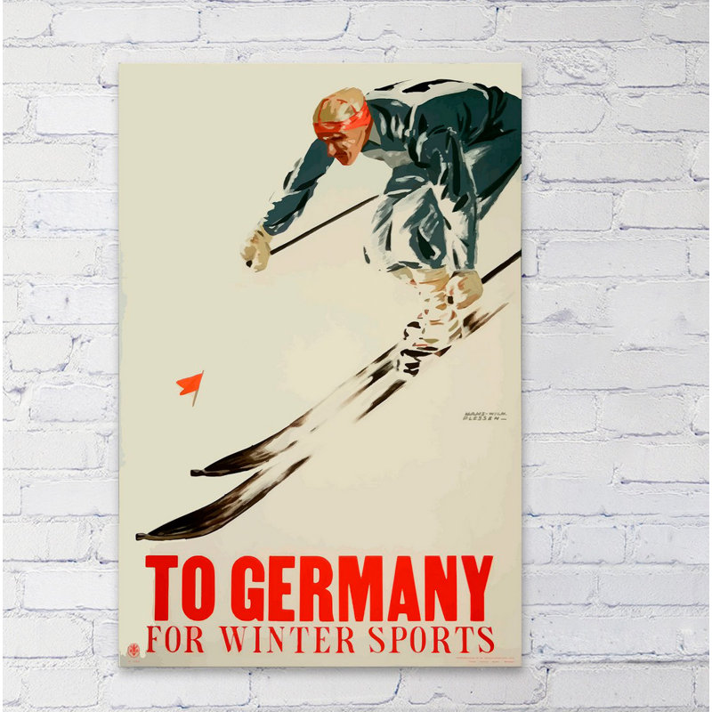 " To Germany ", 24" H x 16" W