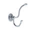 Classic White Double Wall Mounted Robe Hook with Acorns-32124068