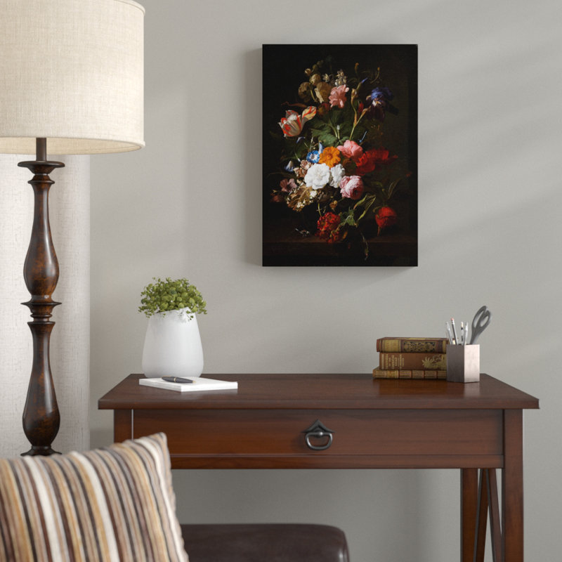 Rachel Ruysch - Wrapped Canvas Painting, 76cm H x 50cm W