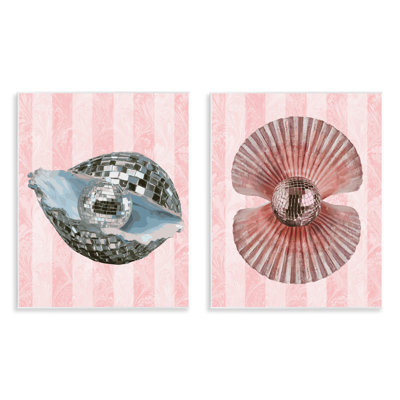Plaque murale pastel «Sea Life», par Lil 'Rue