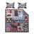 Cotton Blend Patchwork Quilt Set-23185823
