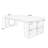 Tan Rectangular Solid Wood desk-1029139940