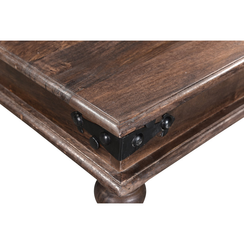 Hawkinsville Solid Wood Four Leg Coffee Table