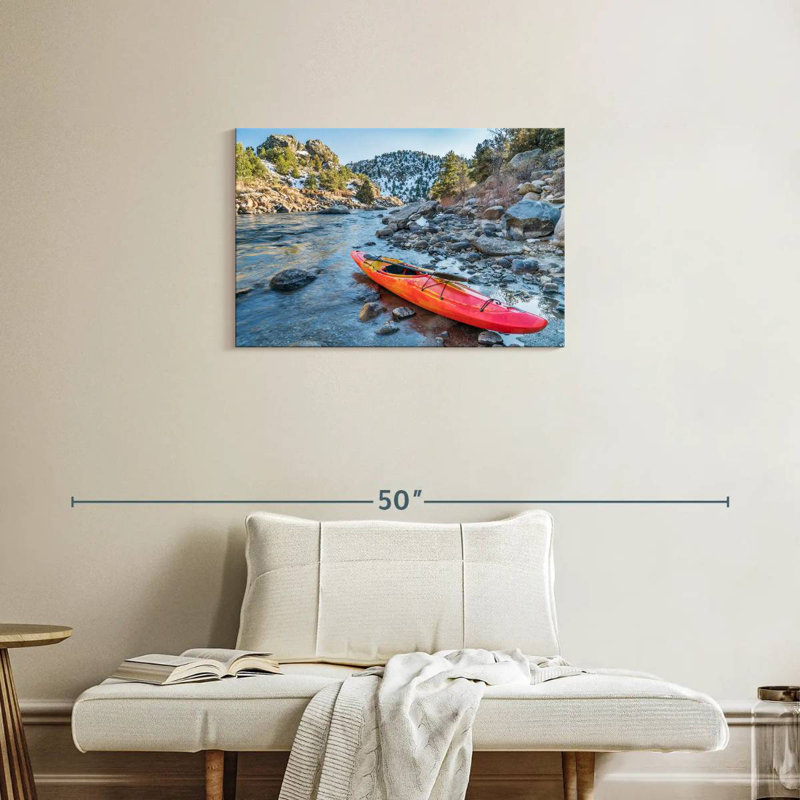Mehar Whitewater Kayak, 20" H x 30" W