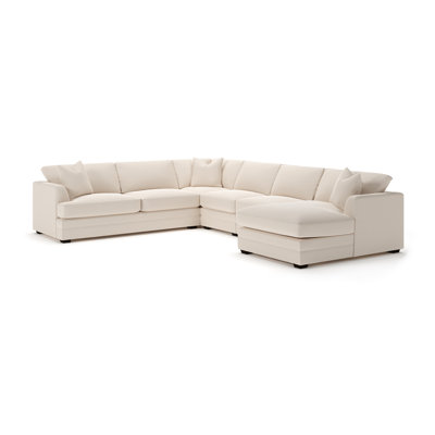 Edan 5-Piece Upholstered Sectional by Birch Lane
