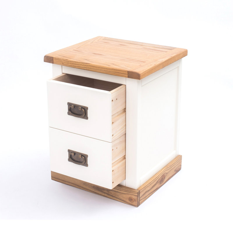 Abra 45cm W Plywood / Laminate Board Bedside Table