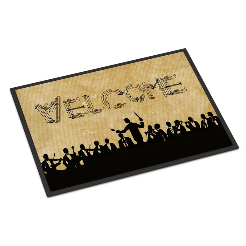 Non-Slip Doormat, Rectangle 1'6" x 2'3"