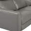 Canapé inclinable électrique en cuir de 83 po Lamaine-966169961