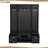 All-in-One Hall Tree 58.8'' W with Bench, 7 Hooks, Shoe Storage-1288314292