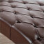 Chaise longue rembourrée