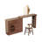 Makeup Vanity with Light mirror,3 drawers,1 chair