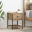 34cm W Manufactured Wood Bedside Table-1161658582