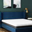 Matelas ferme de 8 pouces avec housse de refroidissement, mécanisme à changement de phase, mousse viscoélastique imprégnée de gel de 1 po, base à densité de 3 po et 4 po, fabrication en mousse ventilée blanche et grise