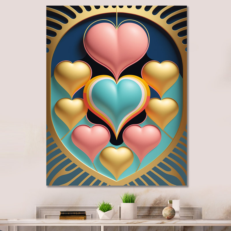 Décoration murale contemporaine, H 20 po x l 12 po x P 1 po