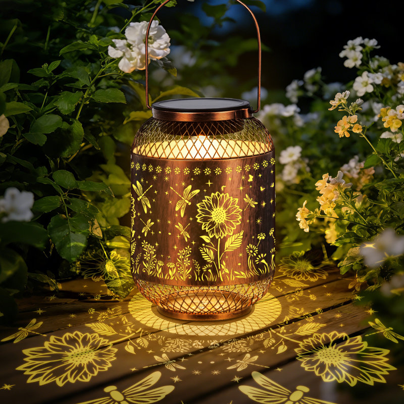 Solar Powered Integrated Led Outdoor Lantern