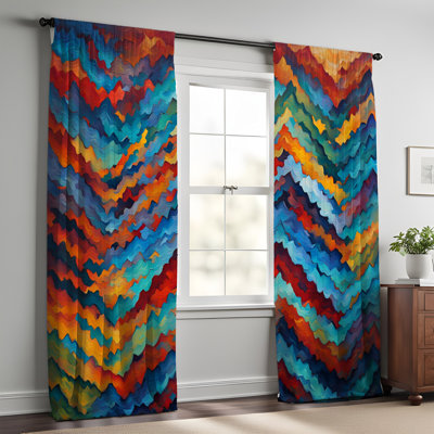 Yunus Semi Sheer Curtain Pair