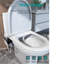 Siège de bidet allongé pour toilette
