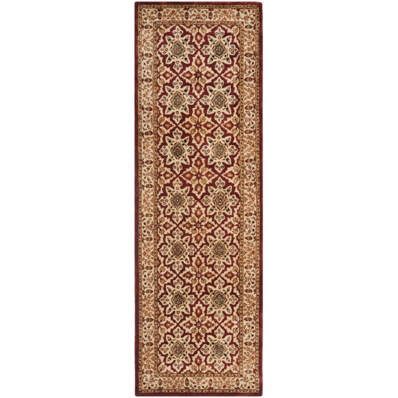 Evie New Zealand Wool Oriental Rug, Runner 2'6" x 10'