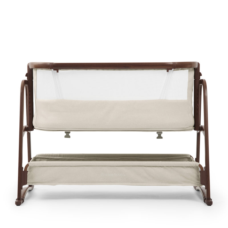 Bubba&Me Luxe Bedside Crib – Stone, Stone