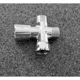 Inverseur de douche à 2 voies