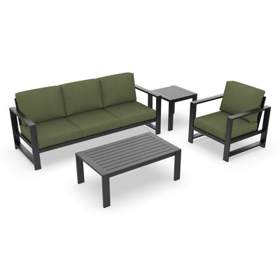 Dulcie 4-Person Sunbrella® Patio Seating Group